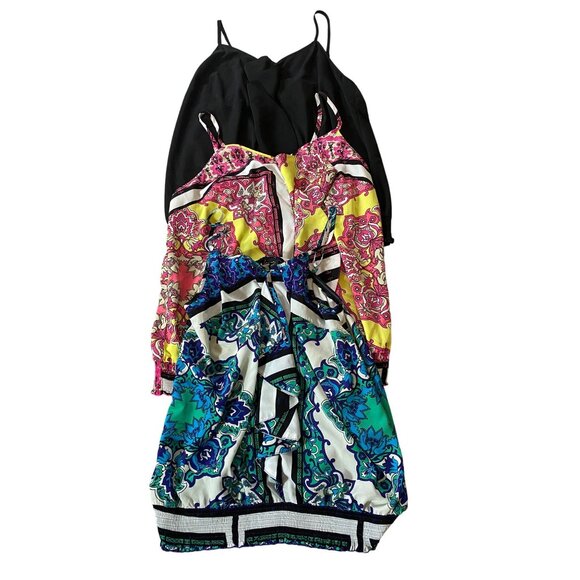 3pc Lane Bryant Womens Sleeveless Ruffle Tops Size 14/16 - Picture 1 of 9